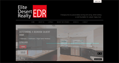 Desktop Screenshot of elitedesertrealty.com